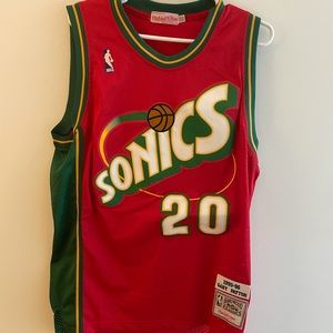 Vintage Seattle Sonics Jersey